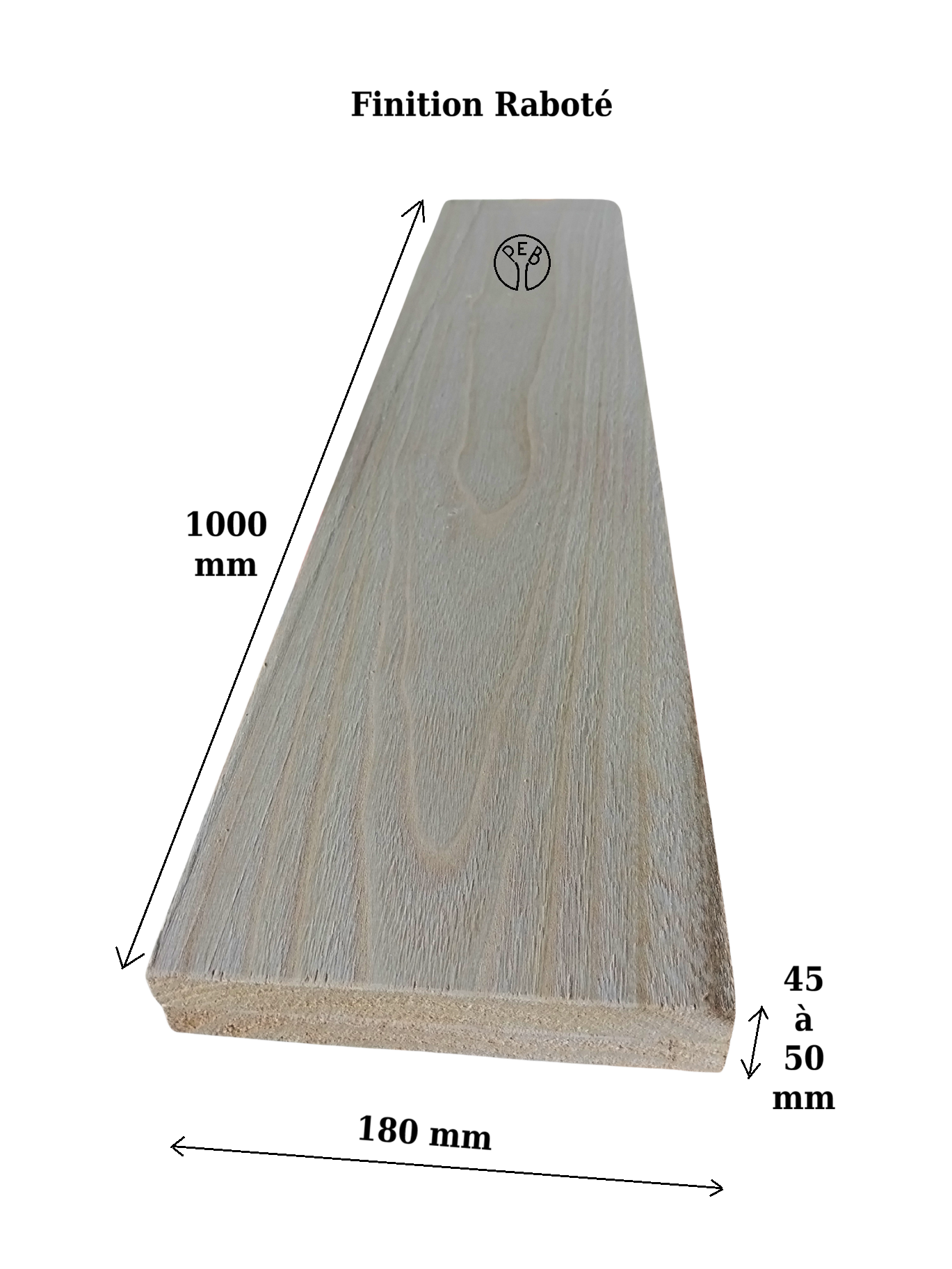 morceau paulownia massif pour fabrication instrument musique 1000x180x50