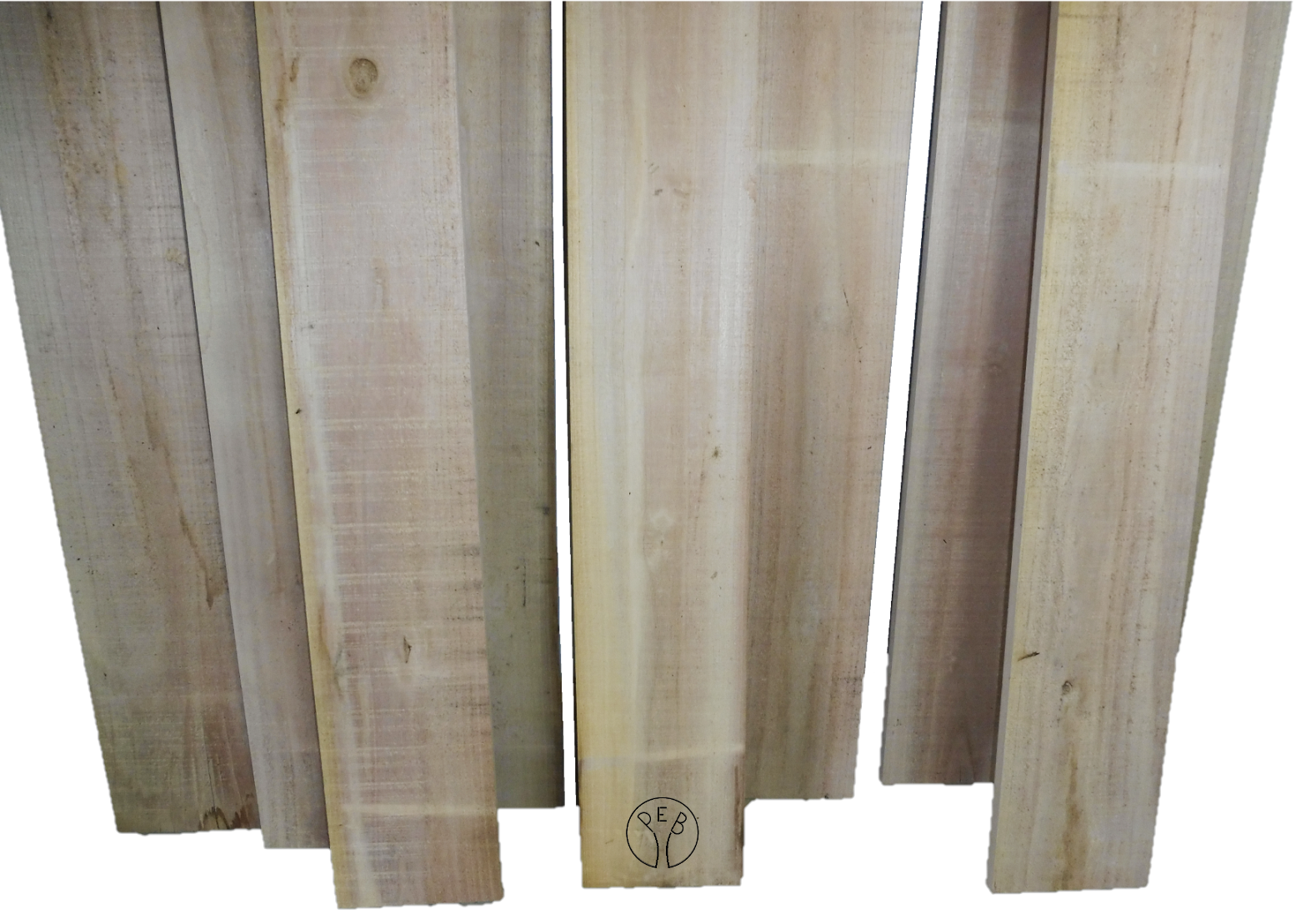 planches paulownia avivées longueur 1500mm PEB